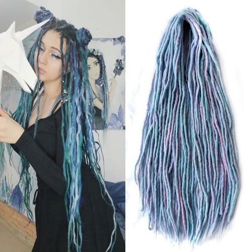 Inch wool dreadlock - wool,