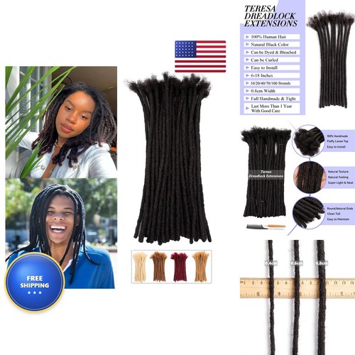 Teresa human hair dreadlock - human,