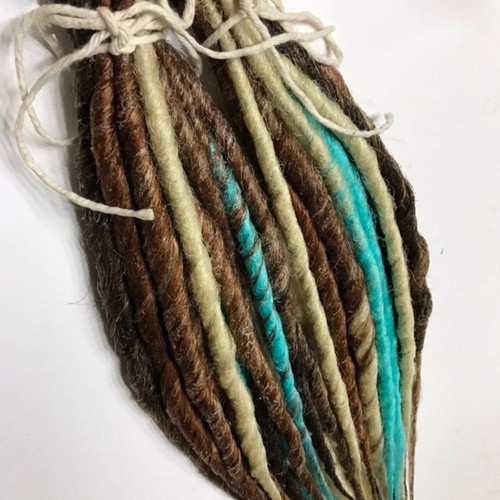 Single ended blue - blue, accent