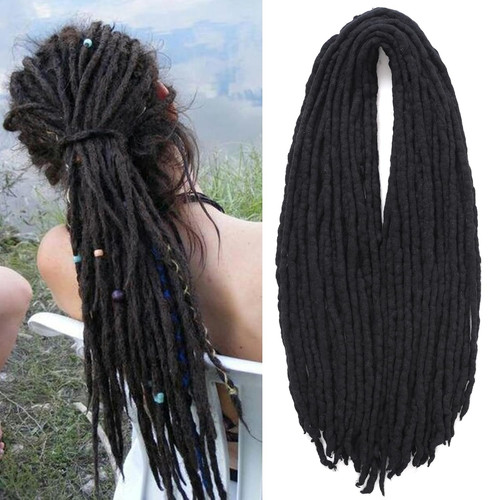 Wool dreadlock extensions - dreadlock, 20